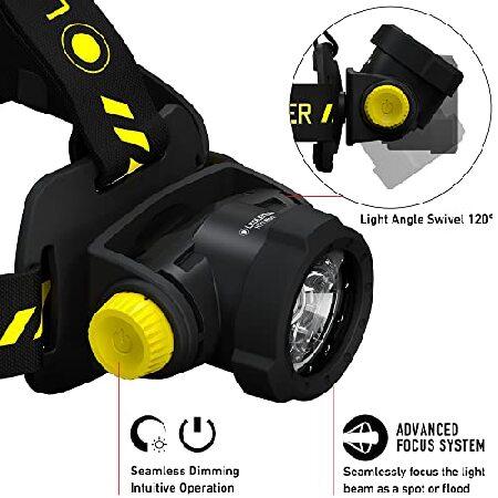 【価格相談可】LEDLENSER H7R WORK ヘッドランプ Ledlenser, H7R Work Rechargeable Headlamp, 1000 Lumens, Advanced