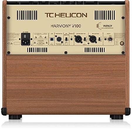 TC Helicon アコースティックギターアンプ ボーカルエフェクト内蔵 ギターエフェクト内蔵 Tannoy製デュアルコンセントリックスピーカー ルーパー 100W HARMONY V｜wolrd｜04