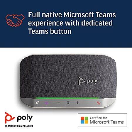 POLY - Sync 20+ USB-A Personal Bluetooth Smart Speakerphone (Plantronics) - Connect to Smartphones via Bluetooth-PC/Mac via - BT600 Dongle -Works with｜wolrd｜04