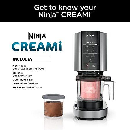 Ninja NC301 CREAMi Ice Cream Maker, for Gelato, Mix-ins
