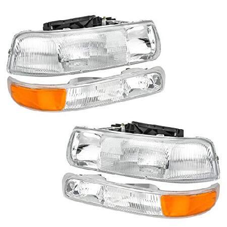 07 タホ サバーバン ヘッドライト シボレー 【BO/日本仕様/ブラック】07-14y タホ サバーバン