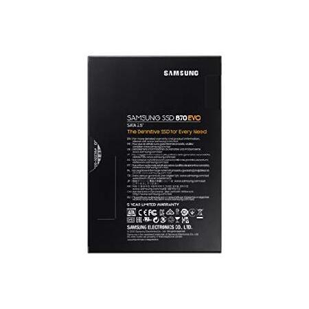 Samsung 870 EVO 4TB, V-NAND, 2.5
