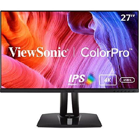 ViewSonic VP2756-4K 27 Inch Premium IPS 4K Ergonomic Monitor with
