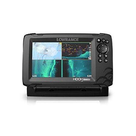 Lowrance Hook Reveal 7 トリプルショット - 7インチ 魚探知機 