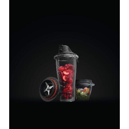 Vitamix Blending Cup and Bowl Starter Kit for Vitamix Ascent and Venturist machines, Clear, 20 oz. cup and 8 oz. bowl｜wolrd｜04
