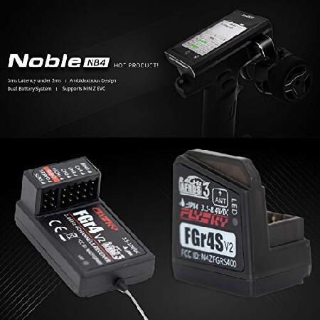 GoolRC Flysky Noble NB4 2.4GHz 4CH Radio Transmitter with FGr4 Receiver and FGr4S Receiver for RC Car Boat｜wolrd｜02