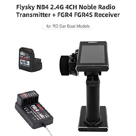 GoolRC Flysky Noble NB4 2.4GHz 4CH Radio Transmitter with FGr4 Receiver and FGr4S Receiver for RC Car Boat｜wolrd｜03