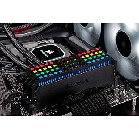 Corsair Dominator Platinum RGB 16GB×4枚 DOMINATOR® PLATINUM RGB 64GB (4x16GB) DDR5 DRAM 6400MHz C32 Memory