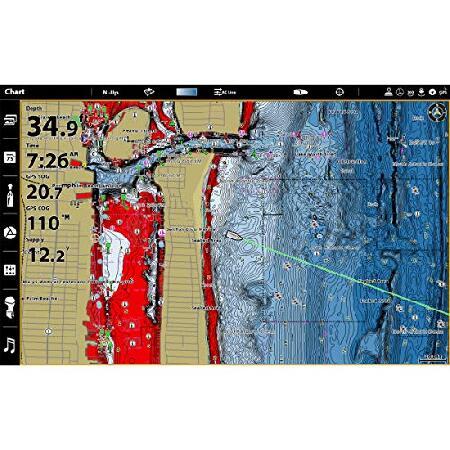 在庫限り Humminbird 602014-1 CoastMaster プレミアム フロリダV1 デジタルGPSマップ マイクロカード