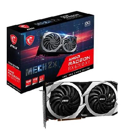 MSI Radeon RX 6700 XT MECH 2X 12G OC ゲーミンググラフィック