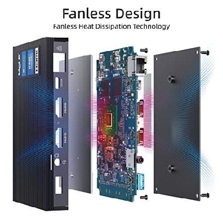 ミニPC Mele Quieter2Q MeLE Quieter 2Q Bezwentylatorowy Mini PC J4125 8GB 256GB