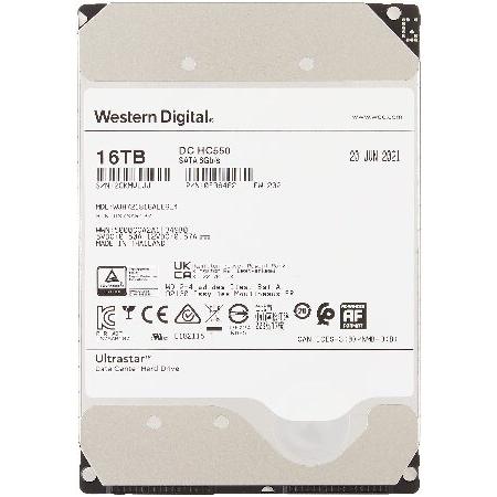 DELL HC550 16TB HDD 内蔵型ハードディスクドライブ Amazon | Western Digital WD 16TB HDD Ultrastar DC HC550 SATA