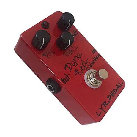 LYR-PEDAL ギターエフェクター LYR Guitar effect pedal Red distortion electric guitar