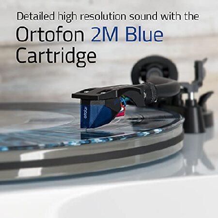 「人气商品」 Fluance RT85 Reference High Fidelity Vinyl Turntable Record Player with Ortofon 2M Blue Cartridge， Acrylic Platter， Speed Control Motor High Mass MDF 【DGJ1395171274】(50820円)