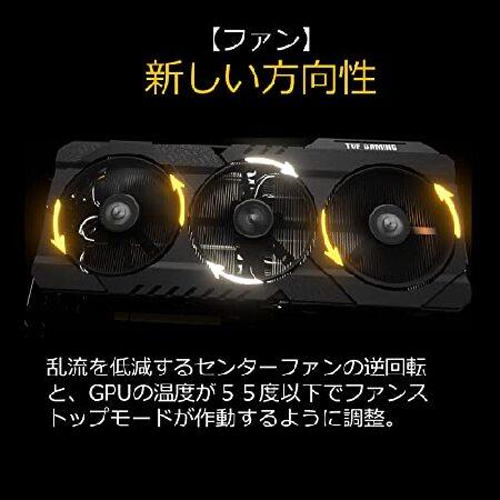 ASUS TUF Gaming NVIDIA(R) GeForce RTX(TM) 3070 搭載ビデオカード OC Edition 8GB GDDR6（LHR版） TUF-RTX3070-O8G-V2-GAMING｜wolrd｜03