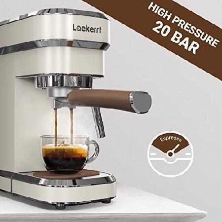 Laekerrt Espresso Machine, 20 Bar Coffee Maker CMEP01 with