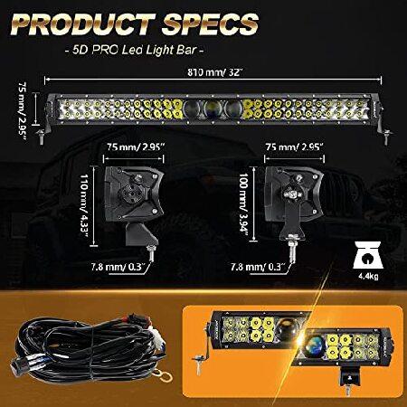 AUXBEAM 3インチ LEDライト フォグ 作業灯 キューブポッド Amazon.co