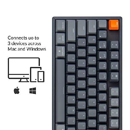 Keychron K8 Tenkeyless Layout RGB Hot-swappable Bluetooth Wireless