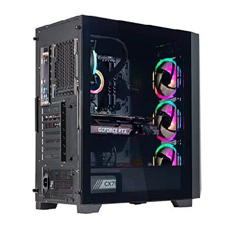 Velztorm Pilum CTO Powerful Gaming Desktop PC Liquid-Cooled (AMD Ryzen 7 3700X 8-Core, 32GB DDR4, 512GB PCIe SSD+1TB HDD (3.5), GeForce RTX 3060 12GB,｜wolrd｜03