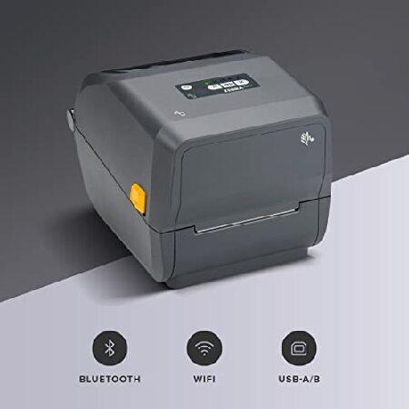 Zebra ZD421 Thermal Transfer Desktop Printer 300 dpi Print Width 4-inch USB 802.11ac ZD4A043-301W01EZ｜wolrd｜02