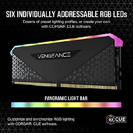 メモリー Corsair DDR4 64GB CMG64GX4M2D3600C18 VENGEANCE® LPX 64GB (2 x 32GB) DDR4 DRAM 3600MHz C18 Memory