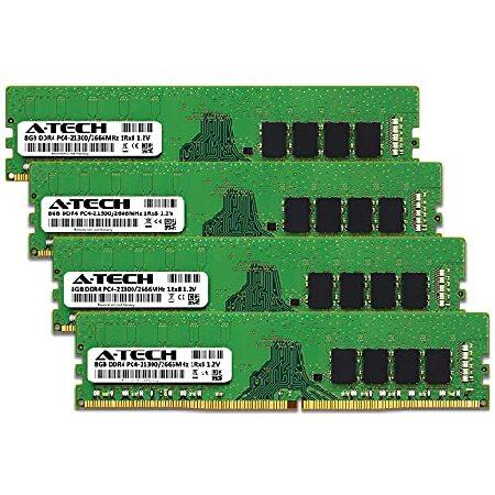 A-Tech 32GB (4x8GB) RAM Kingston HyperX HX426C16FB3K4/32 DDR4