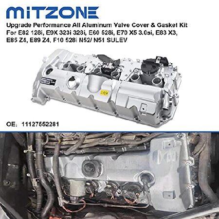MITZONE　Upgrade　Performance　with　X5　Compatible　All　Gasket　Cover　128i,　Valve　BMW　＆　Aluminum　Kit　E9X　X3,　328i,　E70　E60　E82　528i,　3.0si,　E83　Z4　E85　323i