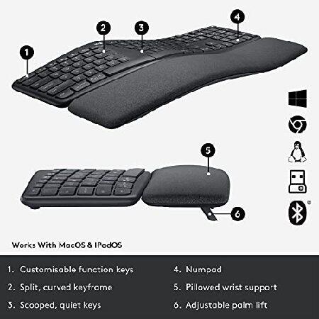 Logitech Ergo K860 Split Wireless Keyboard for Business