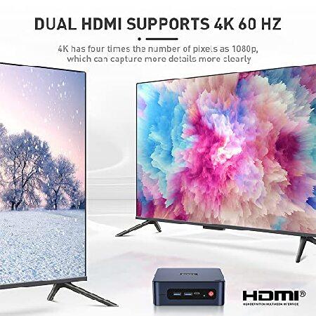 Beelink U59 Mini PC with Processor N5105,16G DDR4 500G SSD Desktop