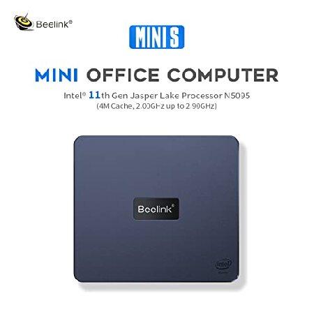 New 11 Generation Intel 4 core 2.9GHZ Processor，Beelink Mini PC