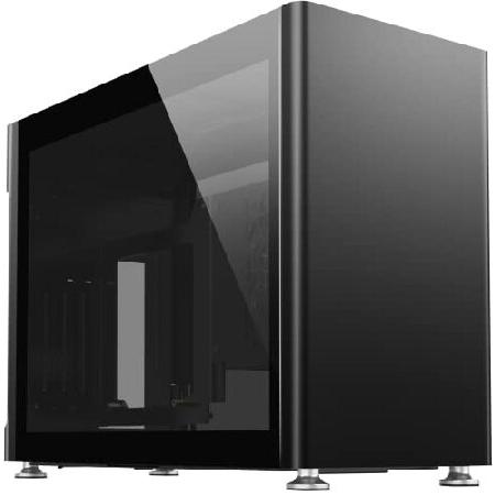 Jonsplus i100 Pro Mini-ITX ゲームケース、黒マグネシウム