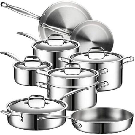 Legend 5層 ステンレススチール 調理器具セット | 14点 ベスト