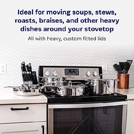 Legend 5層 ステンレススチール 調理器具セット | 14点 ベスト