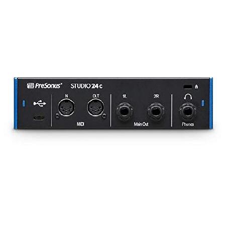 PreSonus STUDIO 24c オーディオインターフェース　USB Amazon.co.jp: PreSonus Studio 24c オーディオ/MIDI