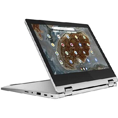 Lenovo 2022 Chromebook Flex 11quot; 2-in-1 Convertible Laptop, 11.6-Inch HD Touch Screen, MediaTek MT8183C Octa-Core Processor, 4GB RAM, 32GB eMMC, Webcam