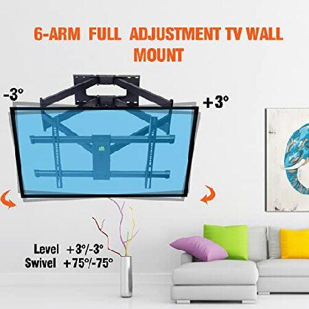 FORGING MOUNT ロングアーム テレビ壁マウントブラケット デュアル関節