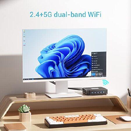 MINISFORUM GK41 Mini PC 8GB DDR4 RAM 128GB SSD Celeron J4125(up to