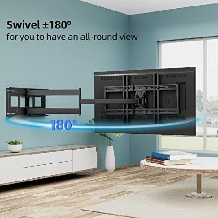 【入手困難】新品　テレビアーム　42〜80インチ　壁掛け HCMOUNTING ロングアーム テレビ壁マウント 42-80インチテレビ用 フル