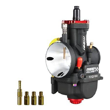 バービー NIBBI キャブレターPWK34mm、250cc~300ccのオートバイエンジンに