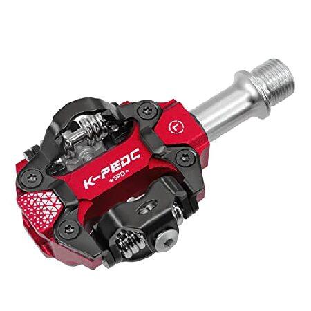 K PEDC SPD 対応 クリップレス MTB マウンテンバイク ペダル