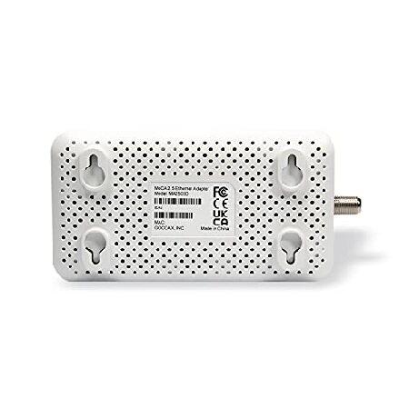 goCoax MoCA 2.5 アダプター 2.5GbE イーサネットポート付き MoCA 2.5 