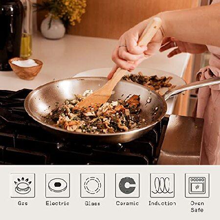 Made In Cookware - 12インチステンレススチールフライパン Made In Cookware - 12インチステンレススチールフライパン