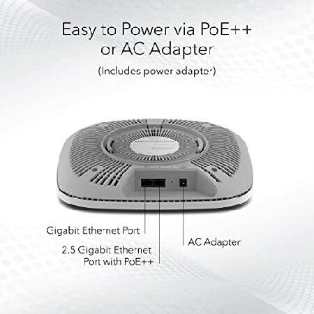 NETGEAR Cloud Managed Wireless Access Point (WAX630EP) - WiFi 6E Tri-Band AXE7800 Speed | Mesh | 802.11axe | MU-MIMO | Insight Remote Management | PoE｜wolrd｜04