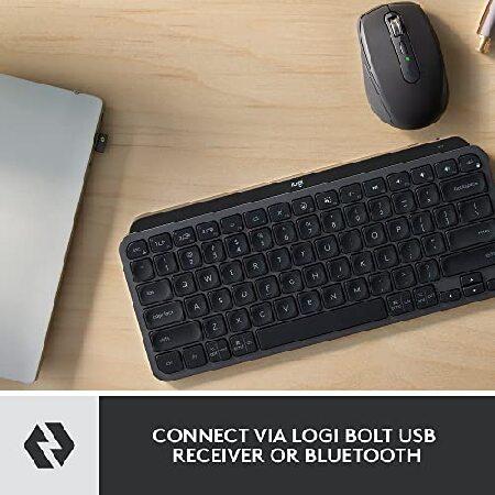 超大特価 Logitech MX Keys Mini Combo for Business ， Compact， Wireless Keyboard ＆ Mouse， Logi Bolt Technology， Bluetooth， Certified Windows/Mac/Chrome/Linux -