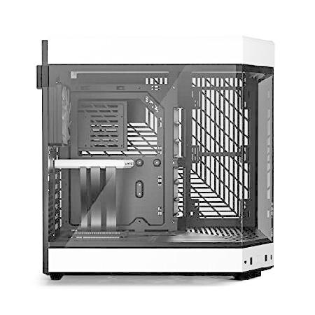 PCケース HYTE Y60（開封済み未使用） e-TREND｜HYTE Y60 Black [E-ATX ピラーレス式パノラマガラス