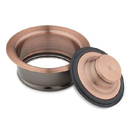 Signature　Hardware　480537　Stopper　Garbage　Brass　Flange　3-1　Disposal　2&quot;　and　Kitchen