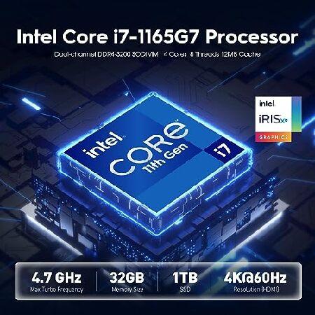 Intel NUC 11 with 11th Gen Core i7-1165G7 Processor, Nuc