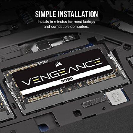 DDR5 64GB メモリー ノートCorsair Vengeance Amazon | CORSAIR DDR5-5600MHz ノートPC用 VENGEANCE DDR5