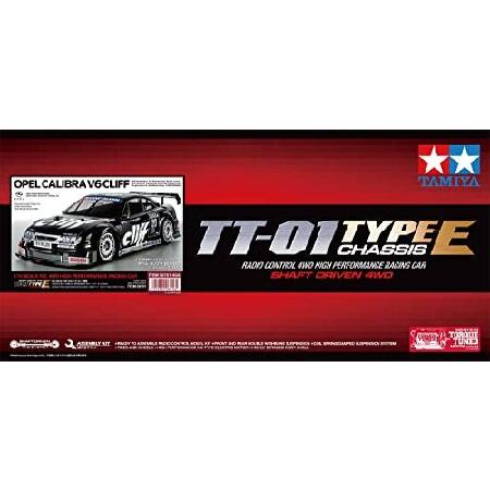 TAMIYA 1/10 RC Opel Calibra V6 Clif F TT-01 Type-E TAM58701A Cars