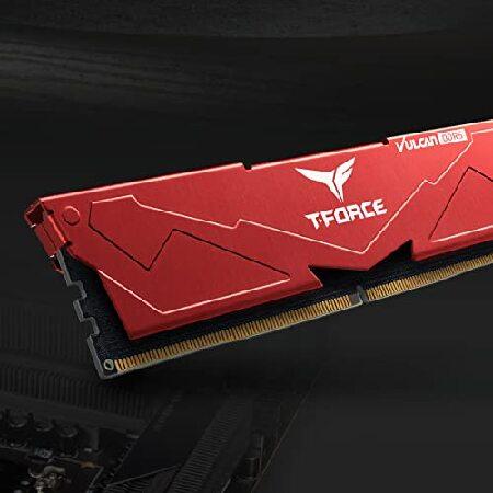 TEAMGROUP T-Force Vulcan DDR5 Ram 32GB キット (2x16GB) 5600MHz